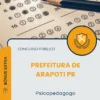Apostila Psicopedagogo Prefeitura de Arapoti PR 2026