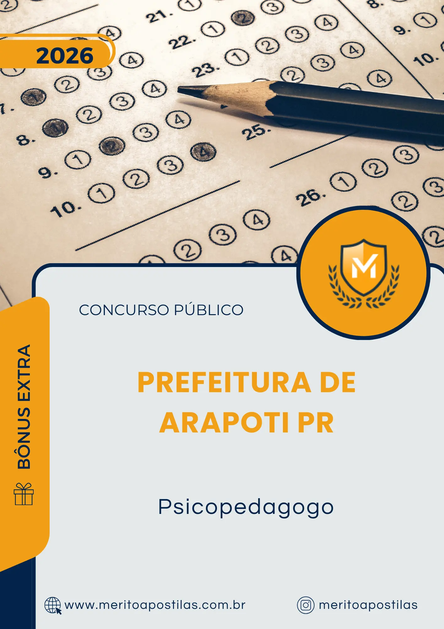 Apostila Psicopedagogo Prefeitura de Arapoti PR 2026