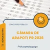 Apostila Psicopedagogo Câmara de Arapoti PR 2026