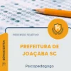 Apostila Psicopedagogo Prefeitura de Joaçaba SC 2026