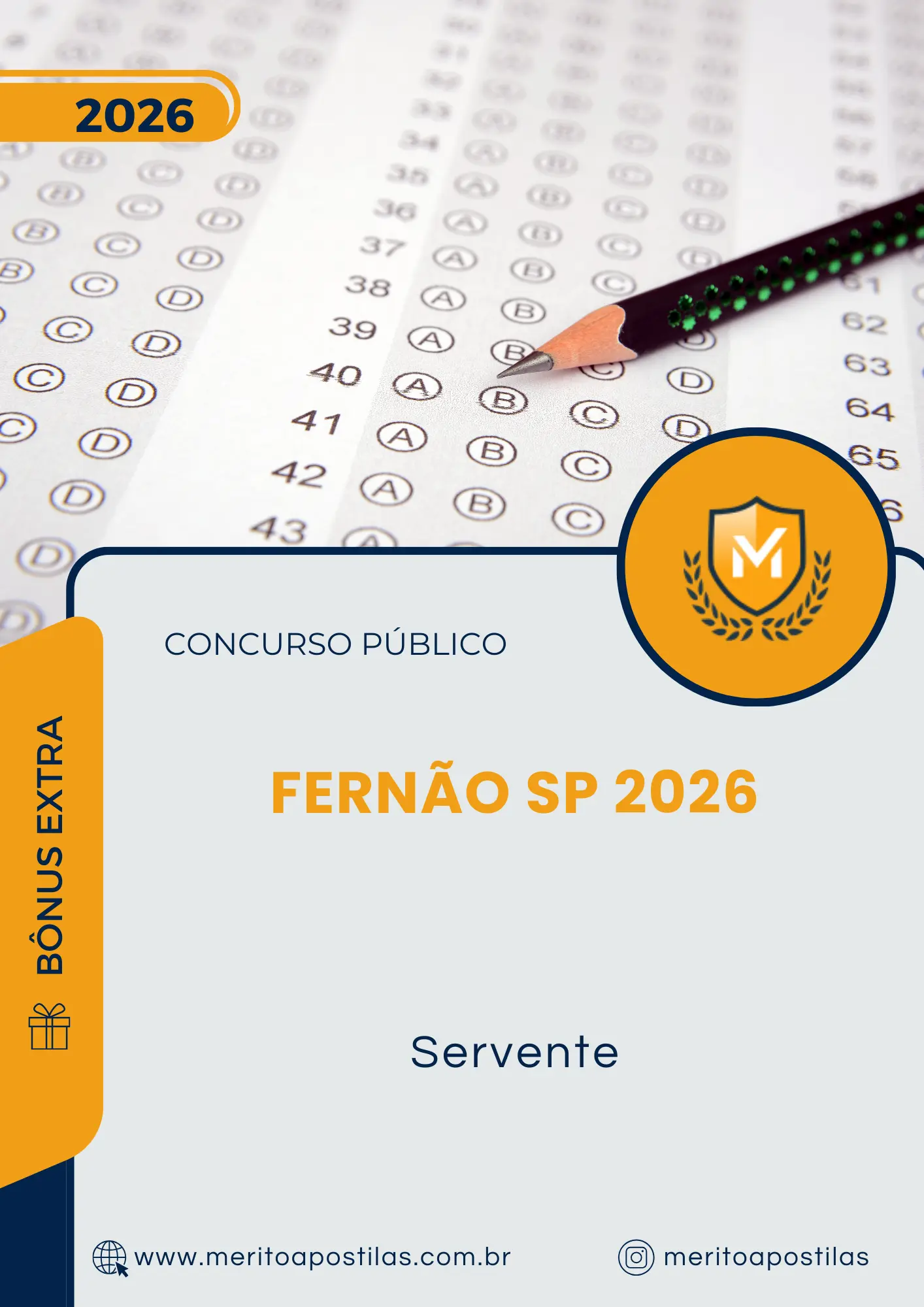 Apostila Servente Prefeitura de Fernão SP 2026