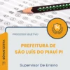 Apostila Supervisor De Ensino Prefeitura de São Luís do Piauí PI 2026