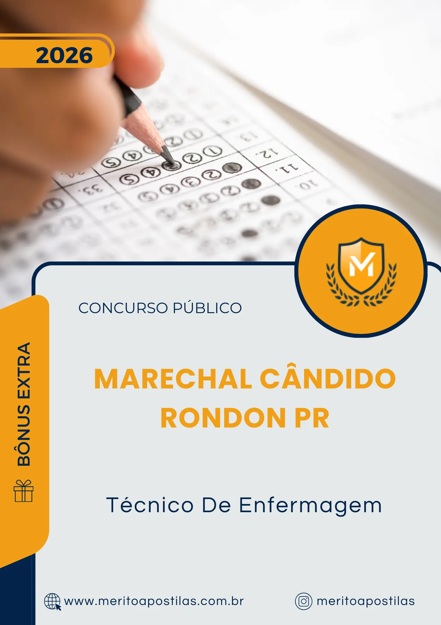Apostila Técnico De Enfermagem Prefeitura de Marechal Cândido Rondon PR 2026