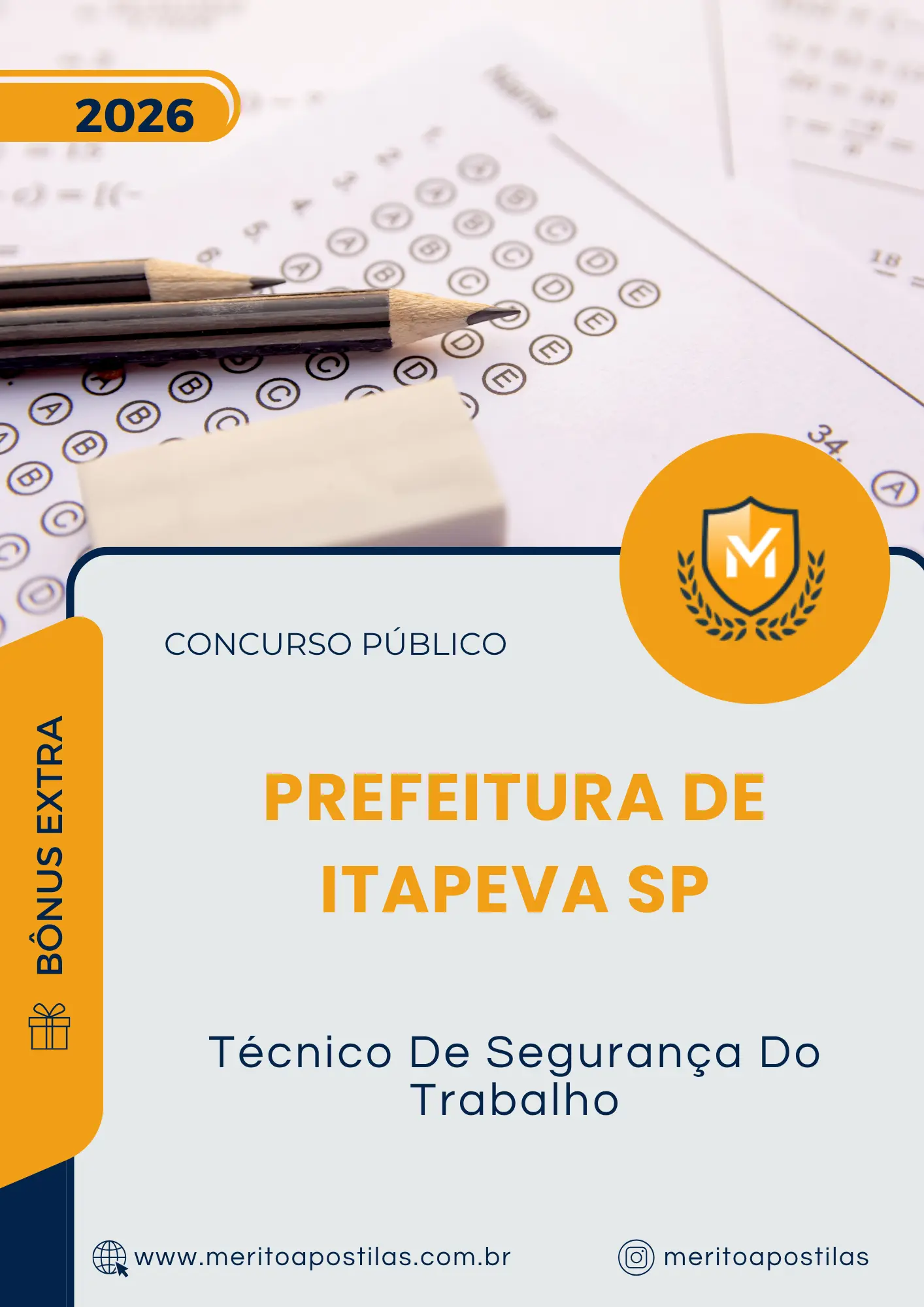 Apostila Técnico De Segurança Do Trabalho Prefeitura de Itapeva SP 2026
