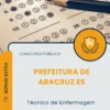 Apostila Técnico de Enfermagem Prefeitura de Aracruz ES 2026