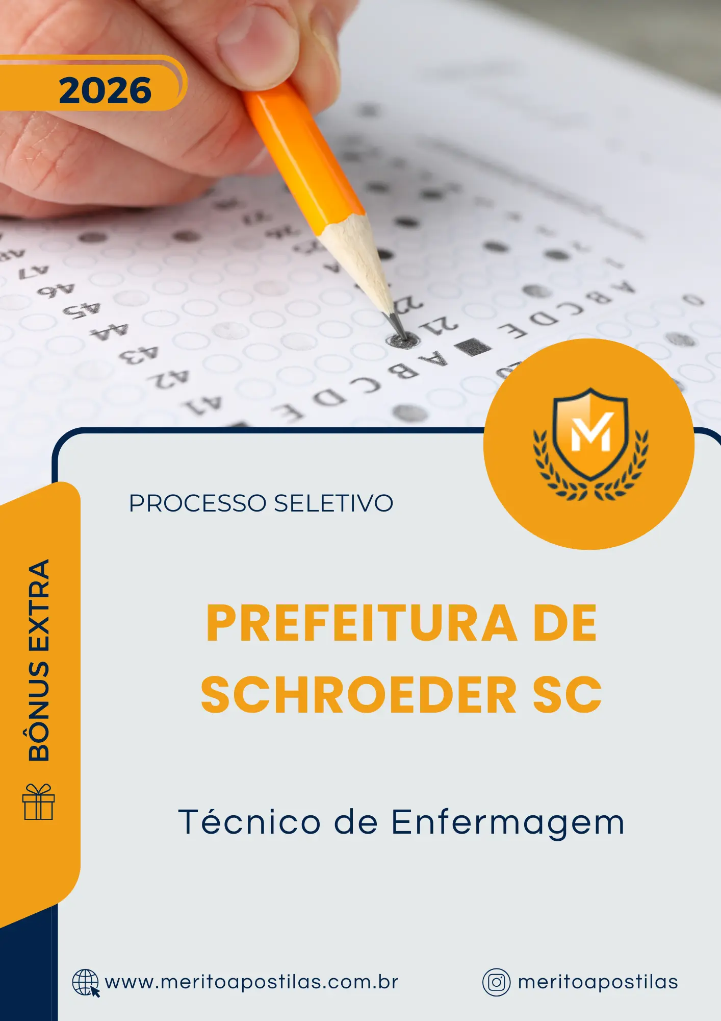 Apostila Técnico de Enfermagem Prefeitura de Schroeder SC 2026