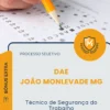 Apostila Técnico de Segurança do Trabalho Processo Seletivo DAE de João Monlevade MG 2026