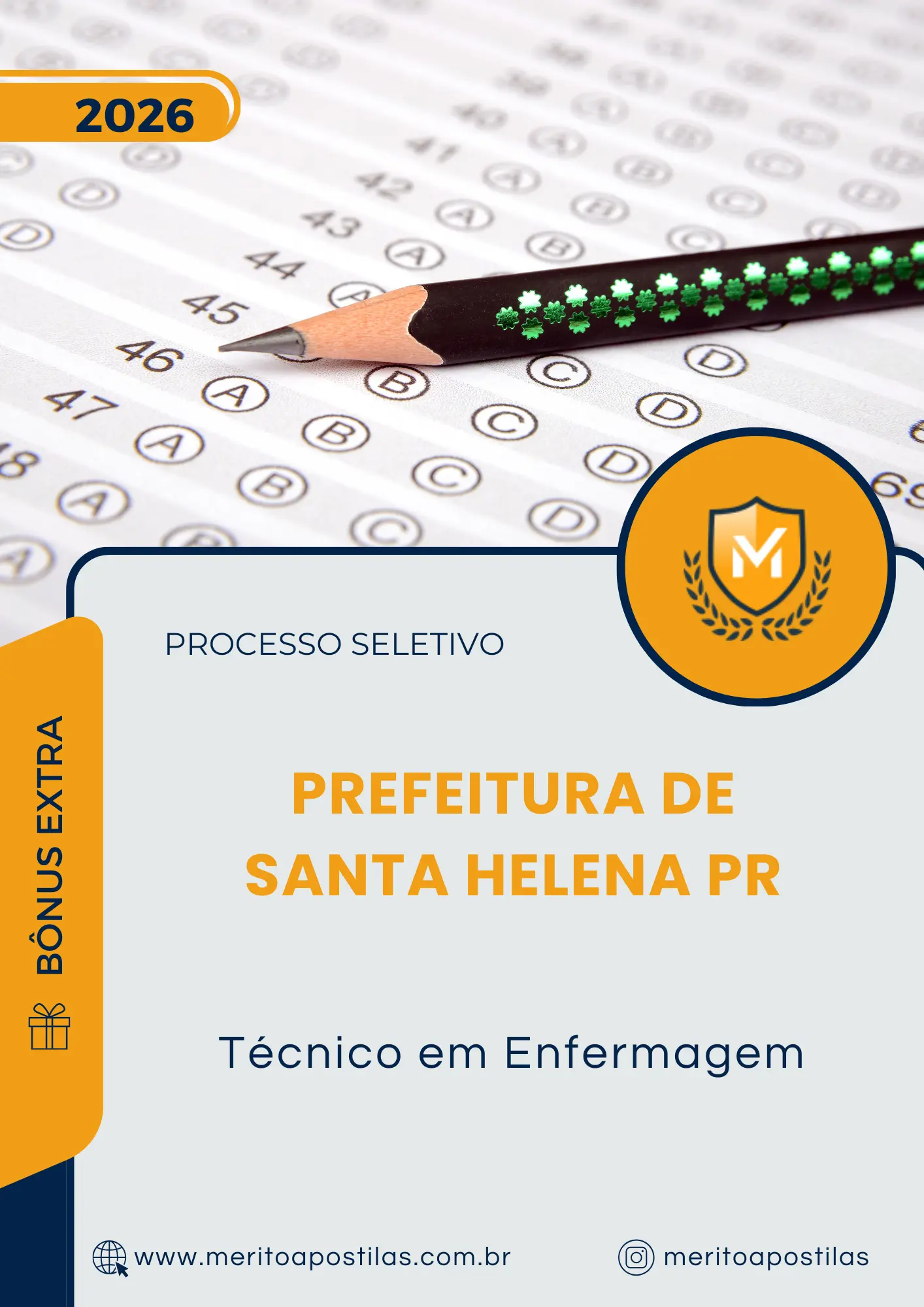 Apostila Técnico em Enfermagem Prefeitura de Santa Helena PR 2026