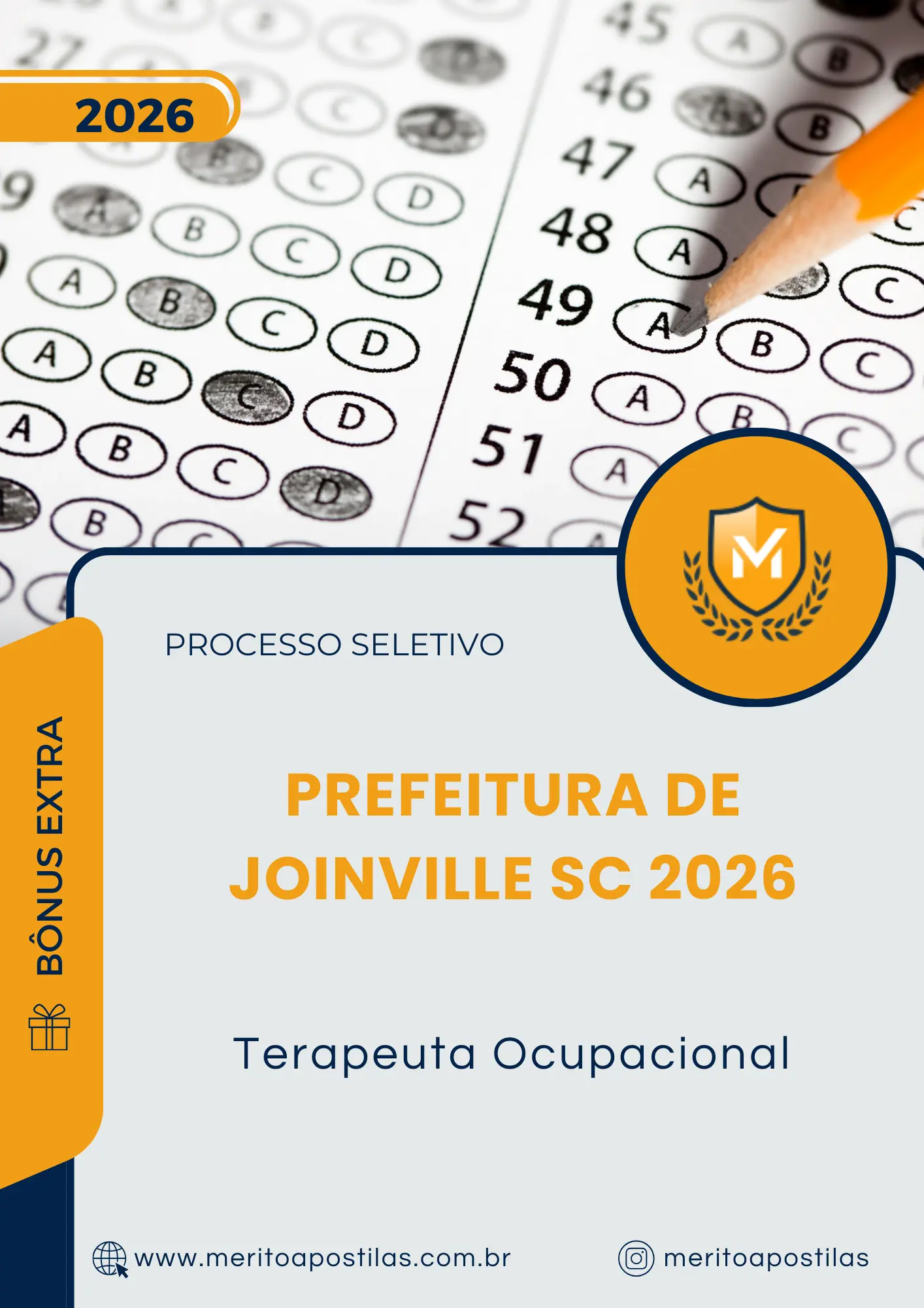 Apostila Terapeuta Ocupacional Prefeitura de Joinville SC 2026