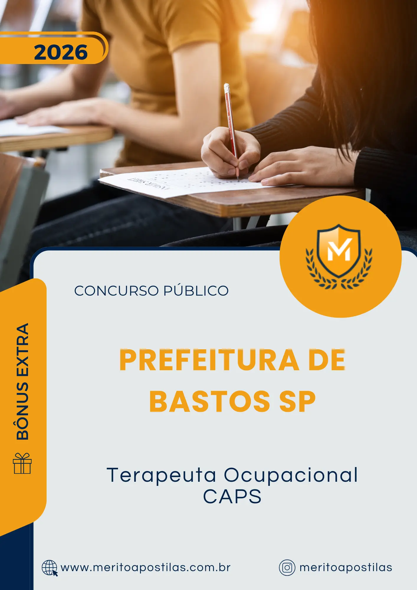 Apostila Terapeuta Ocupacional CAPS Prefeitura de Bastos SP 2026
