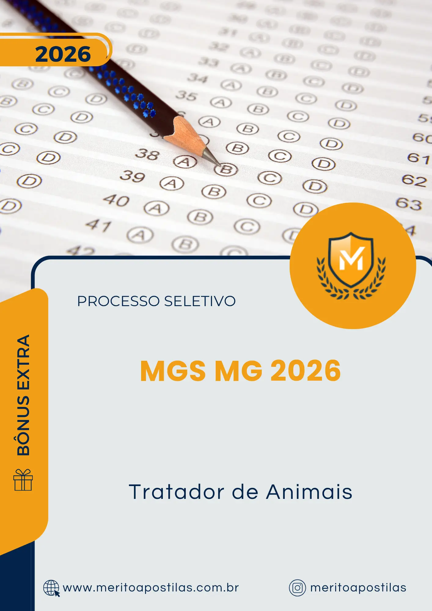 Apostila Tratador de Animais Processo Seletivo MGS MG 2026