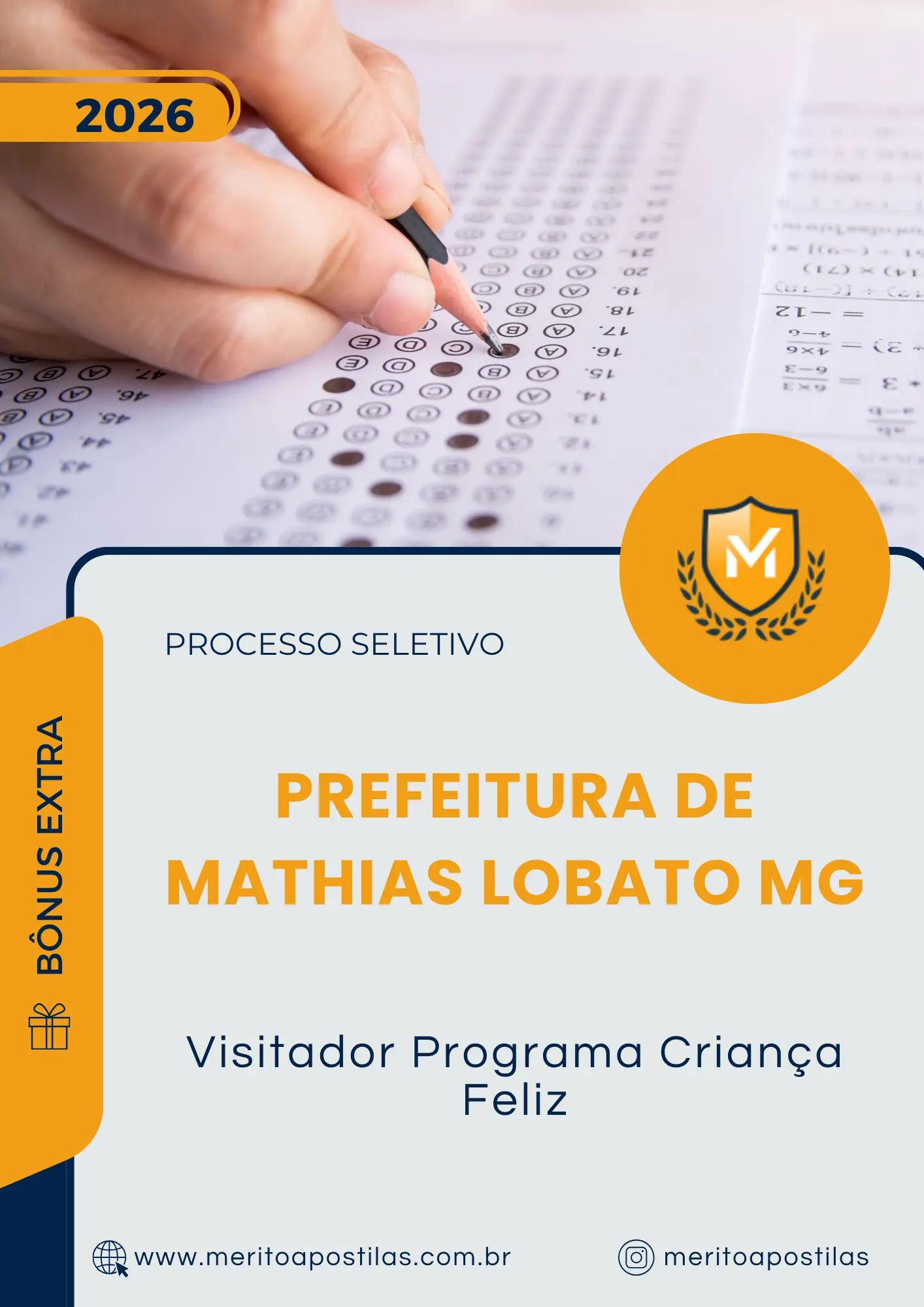 Apostila Visitador Programa Criança Feliz Prefeitura de Mathias Lobato MG 2026