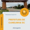 Apostila Advogado Prefeitura de Canelinha SC 2026