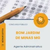 Apostila Agente Administrativo Prefeitura de Bom Jardim de Minas MG 2026