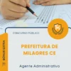 Apostila Agente Administrativo Prefeitura de Milagres CE 2026