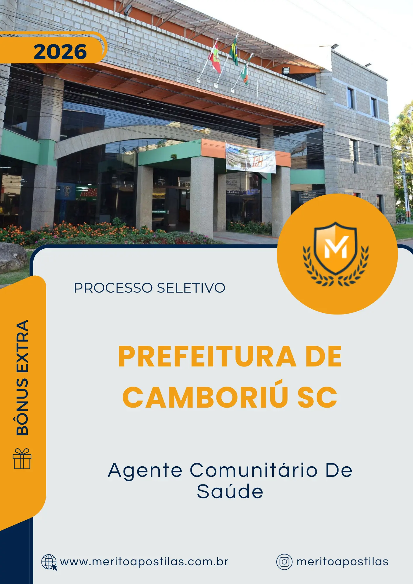 Apostila Agente Comunitário De Saúde Prefeitura de Camboriú SC 2026