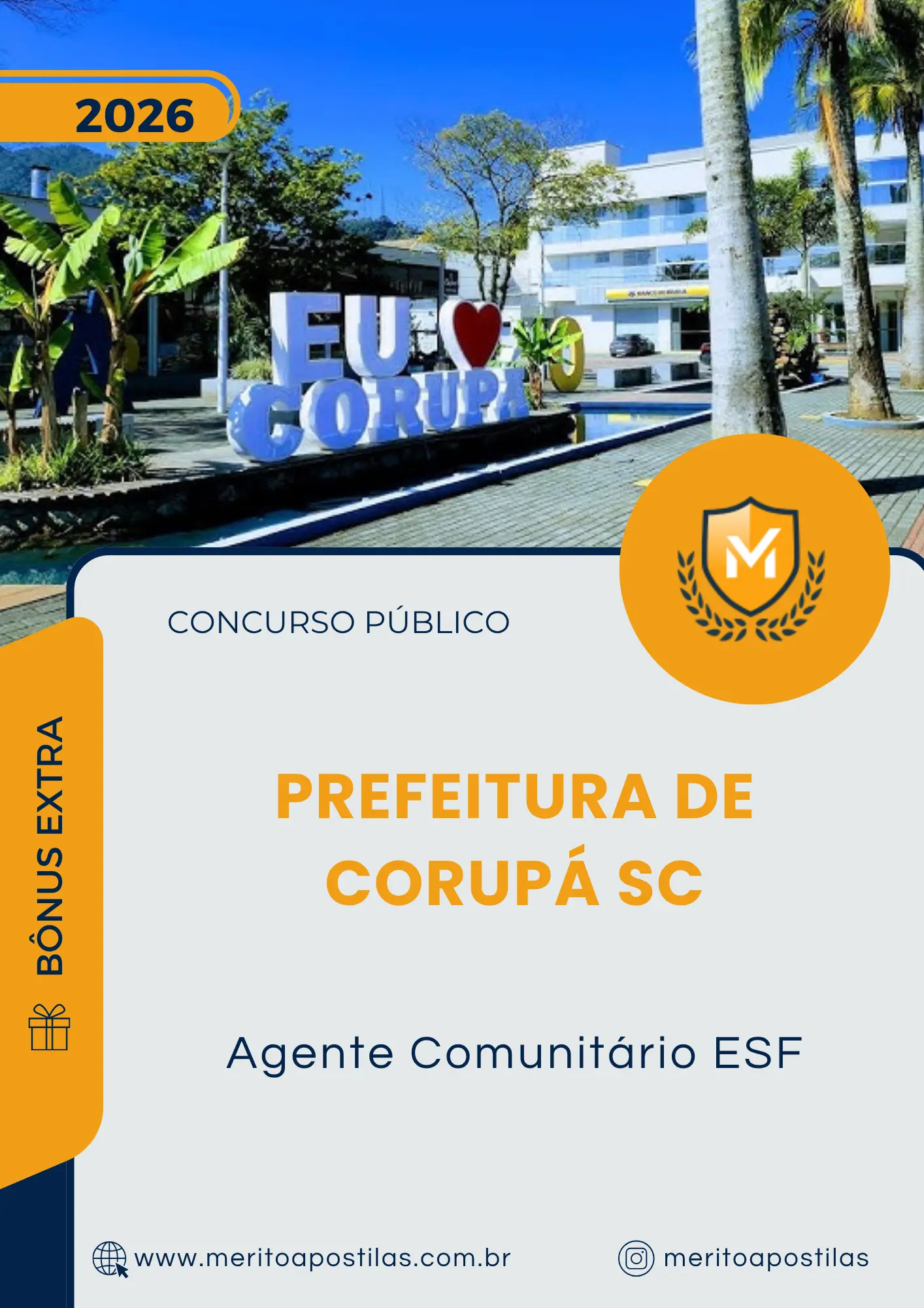 Apostila Agente Comunitário ESF Prefeitura de Corupá SC 2026