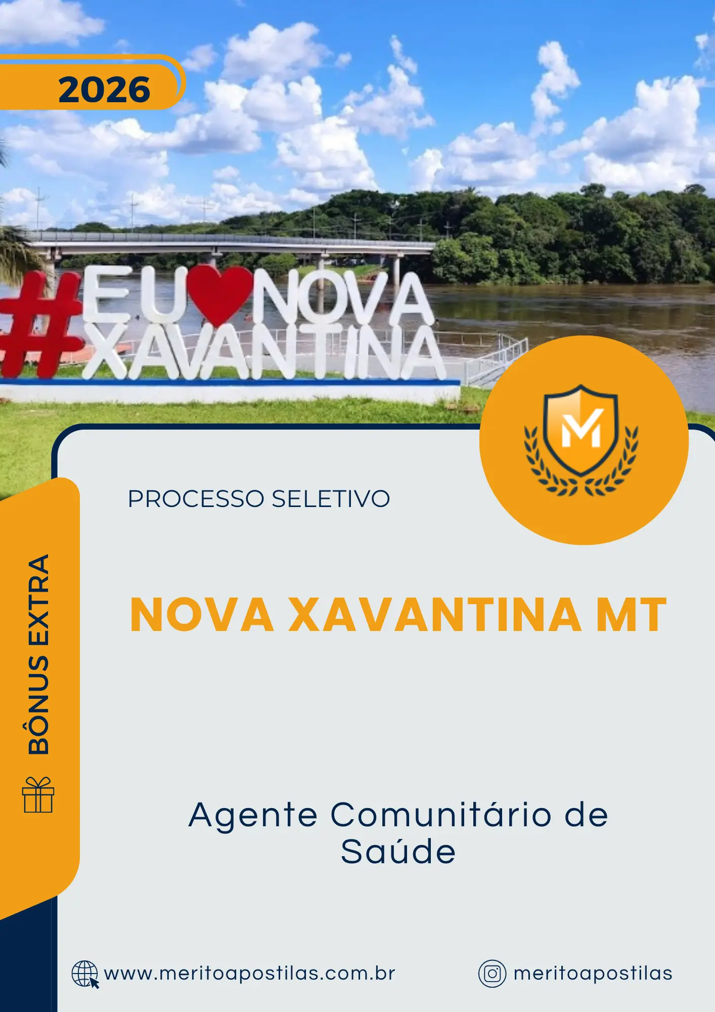 Apostila Agente Comunitário de Saúde Prefeitura de Nova Xavantina MT 2026