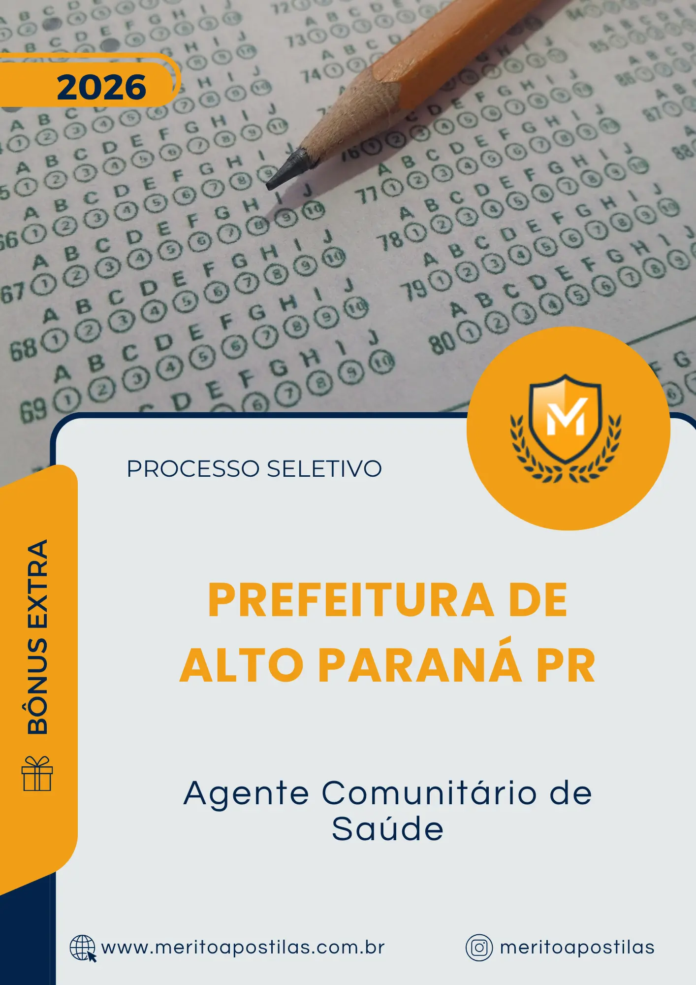 Apostila Agente Comunitário de Saúde Prefeitura de Alto Paraná PR 2026