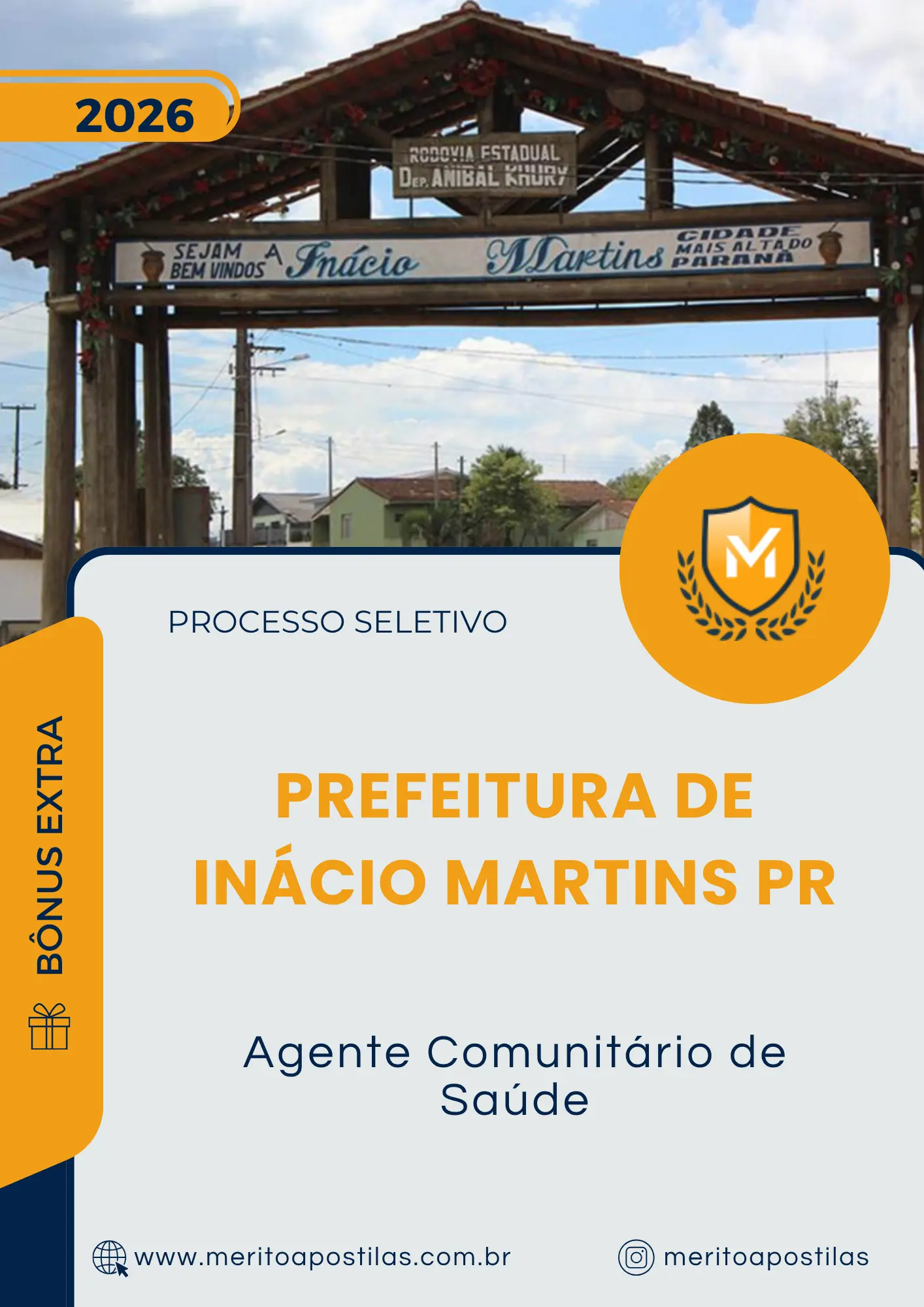 Apostila Agente Comunitário de Saúde Prefeitura de Inácio Martins PR 2026