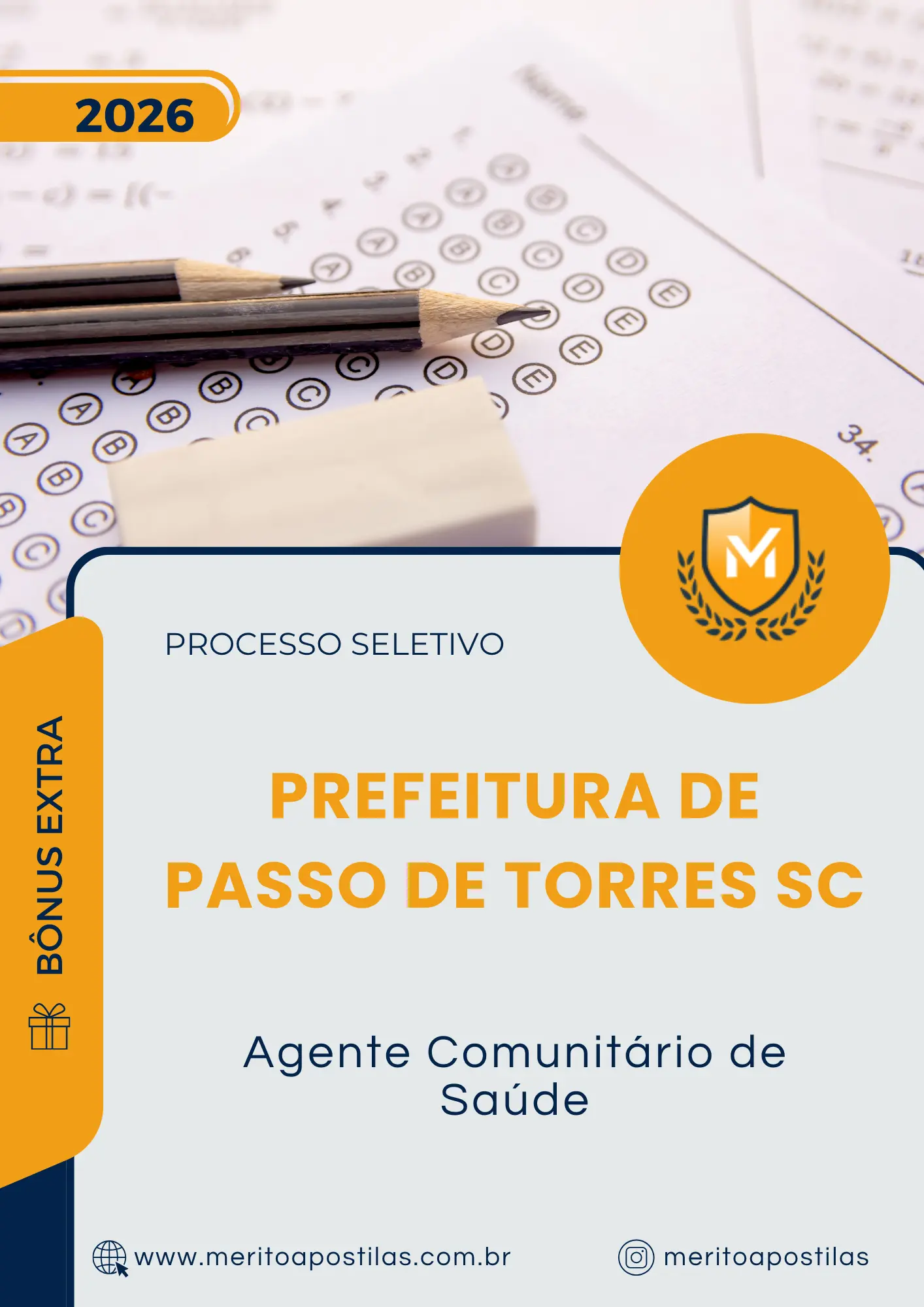 Apostila Agente Comunitário de Saúde Prefeitura de Passo de Torres SC 2026
