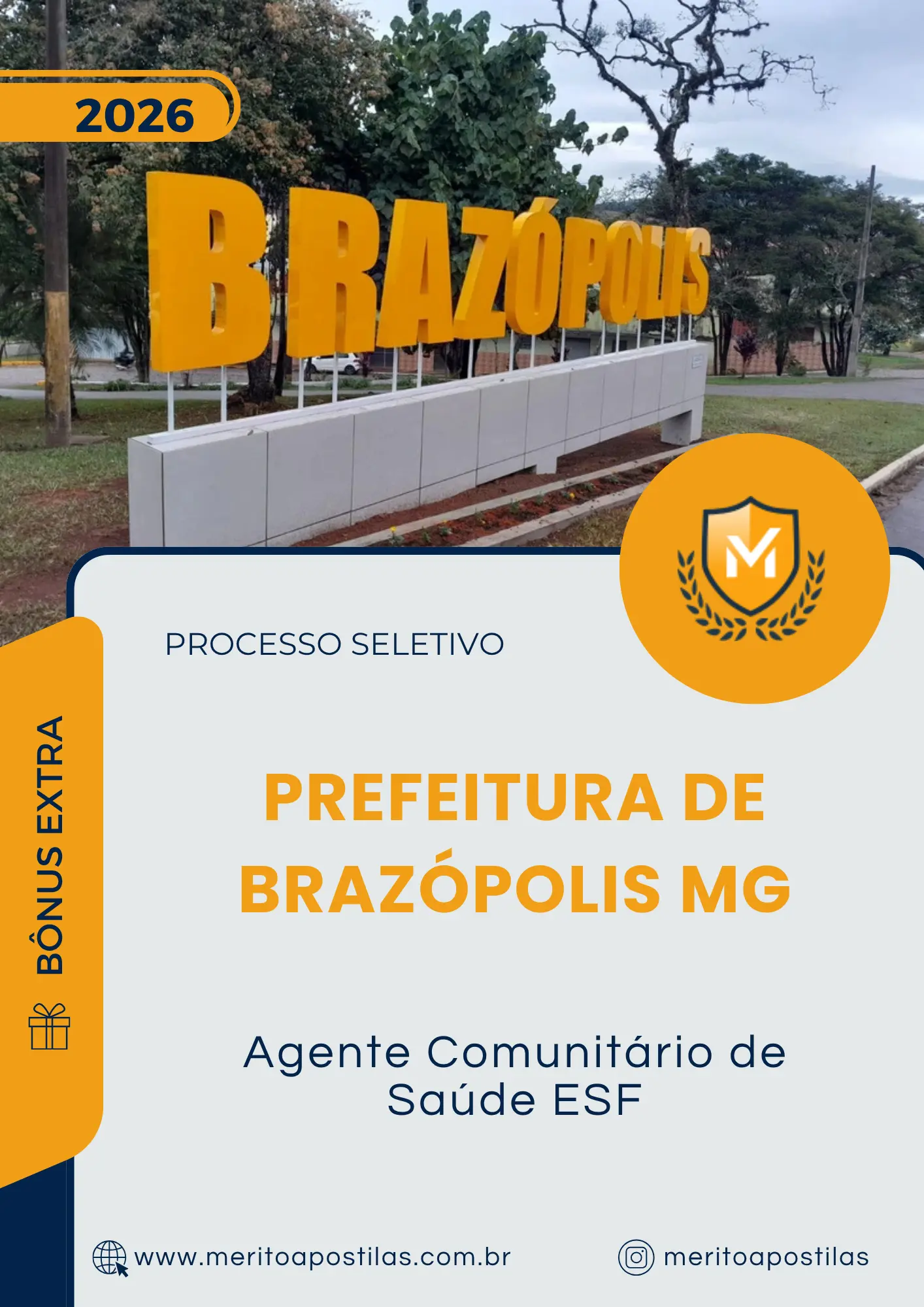 Apostila Agente Comunitário de Saúde ESF Prefeitura de Brazópolis MG 2026