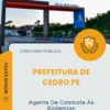 Apostila Agente De Combate Às Endemias Prefeitura de Cedro PE 2026