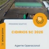 Apostila Agente Operacional Processo Seletivo CIDIRIOS SC 2026