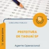 Apostila Agente Operacional Prefeitura de Taguaí SP 2026