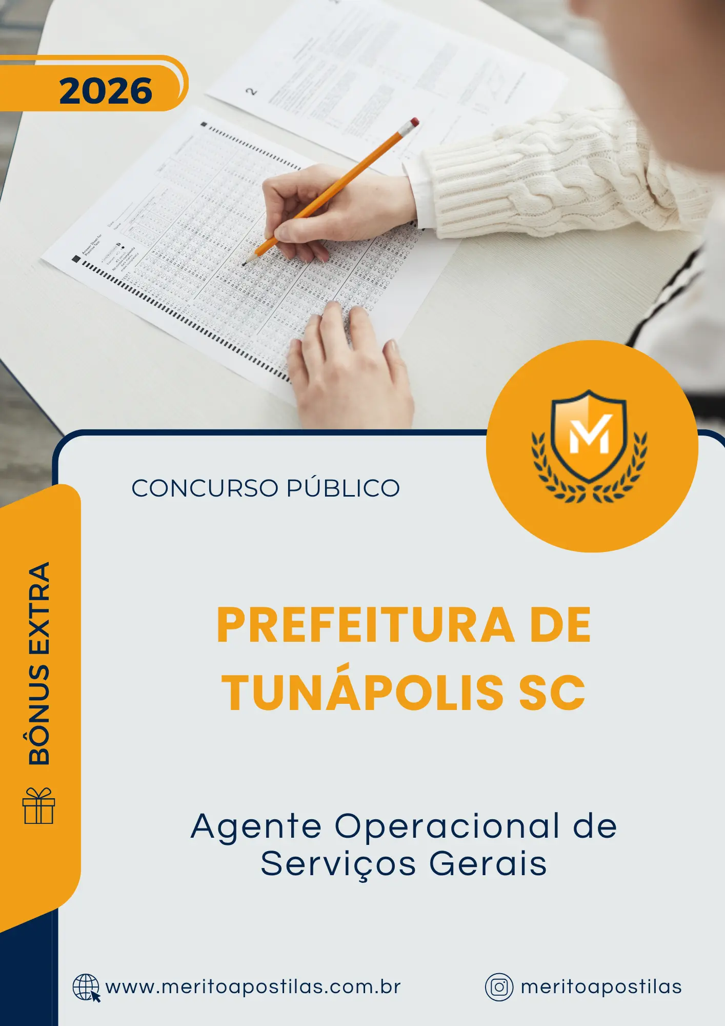 Apostila Agente Operacional de Serviços Gerais Prefeitura de Tunápolis SC 2026