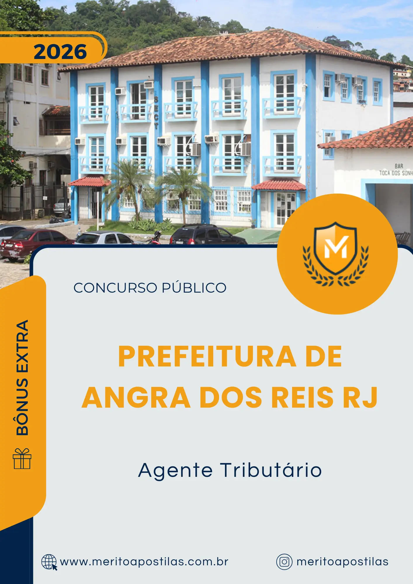 Apostila Agente Tributário Prefeitura de Angra dos Reis RJ 2026