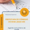 Apostila Agente comunitário de saúde Prefeitura de Córrego do Bom Jesus MG 2026