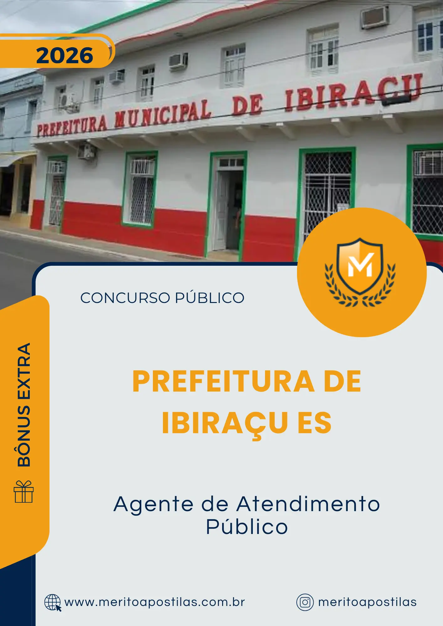 Apostila Agente de Atendimento Público Prefeitura de Ibiraçu ES 2026