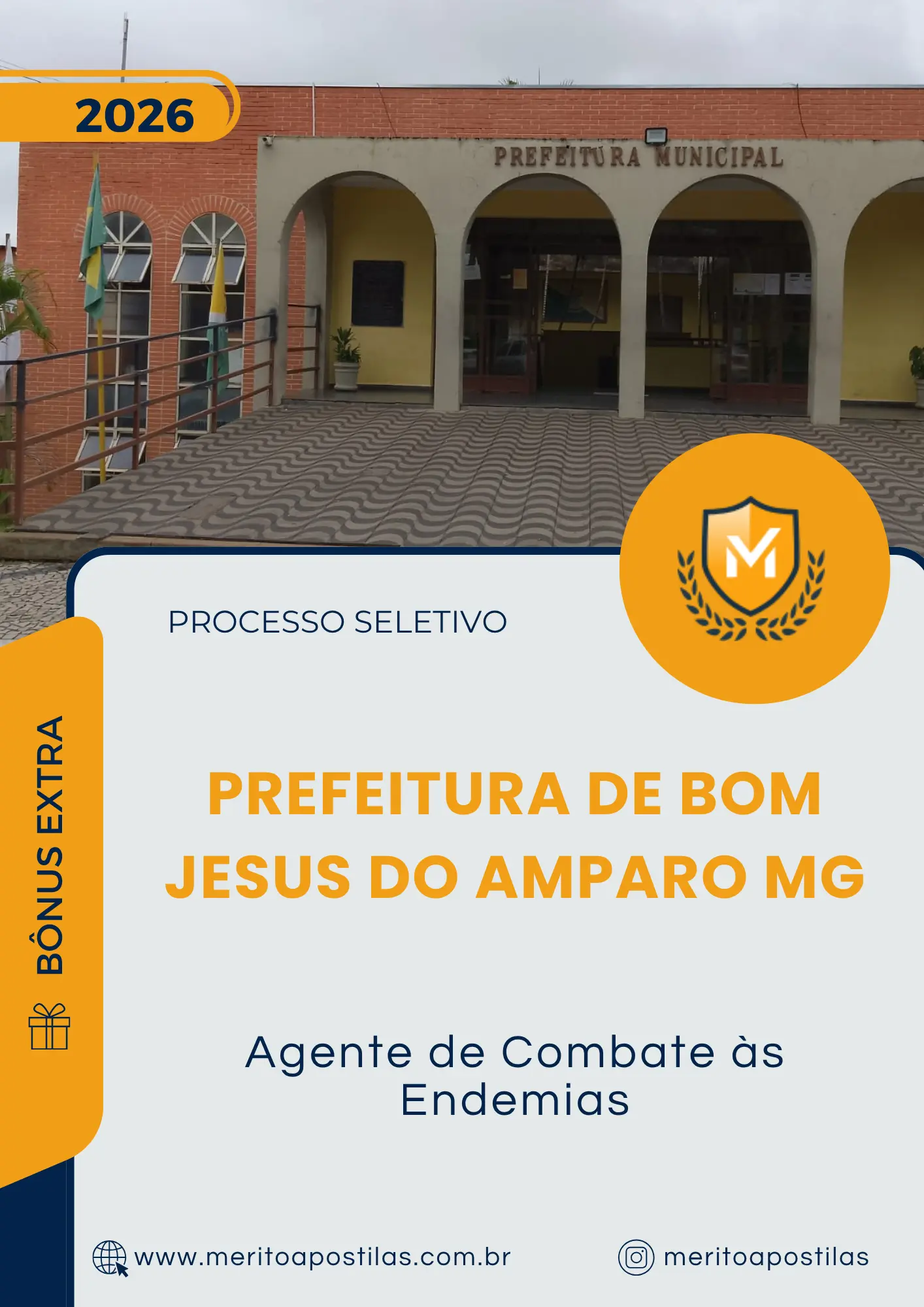 Apostila Agente de Combate às Endemias Prefeitura de Bom Jesus do Amparo MG 2026