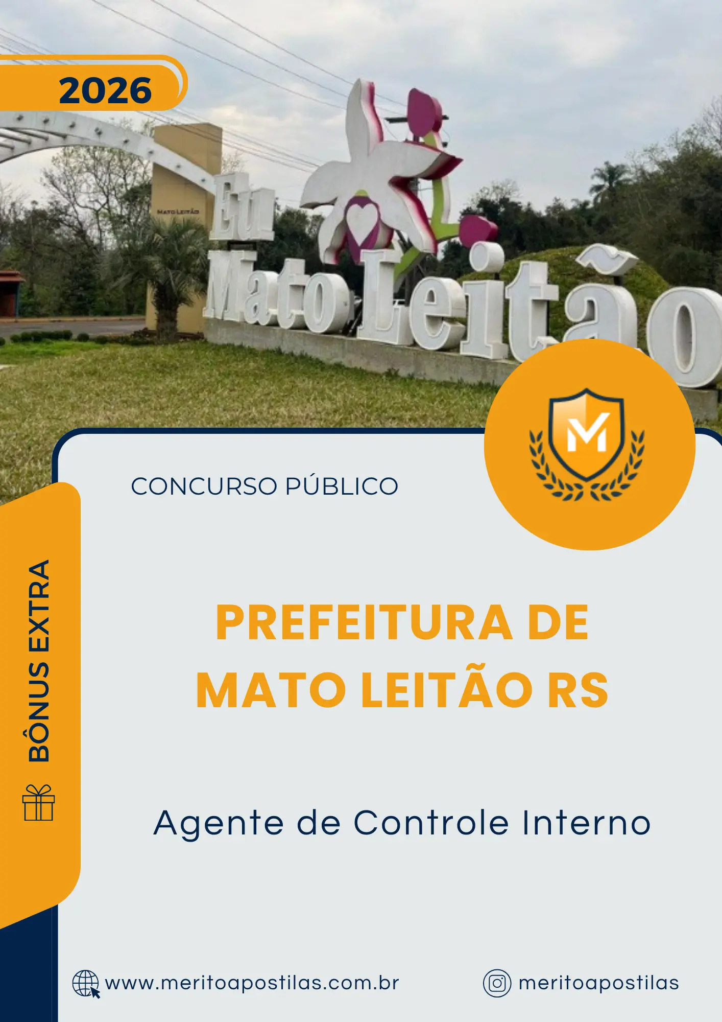 Apostila Agente de Controle Interno Prefeitura de Mato Leitão RS 2026