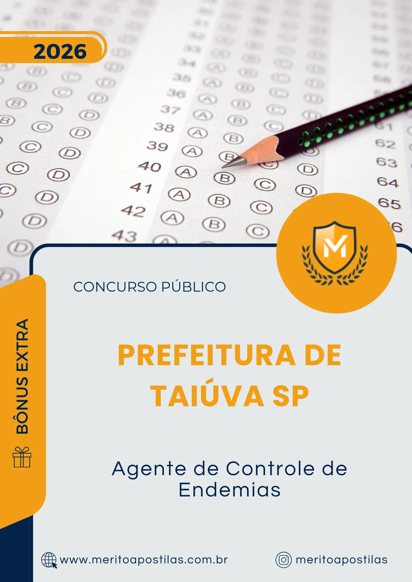 Apostila Agente de Controle de Endemias Prefeitura de Taiúva SP 2026