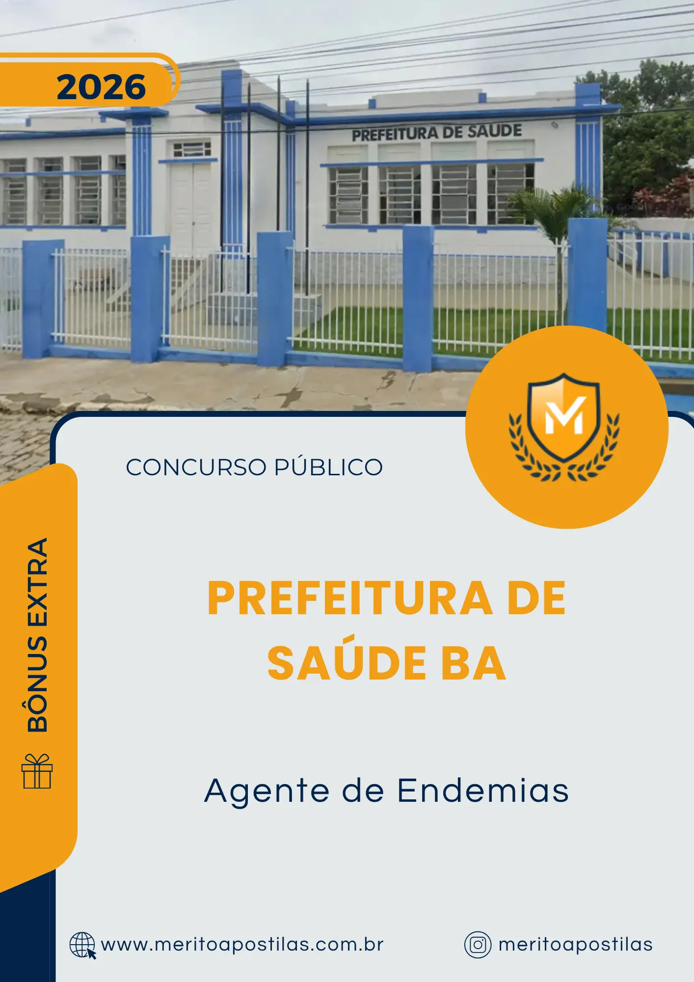 Apostila Agente de Endemias Prefeitura de Saúde BA 2026
