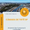 Apostila Analista De Compras E Licitações Câmara de Tietê SP 2026