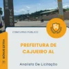 Apostila Analista De Licitação Prefeitura de Cajueiro AL 2026