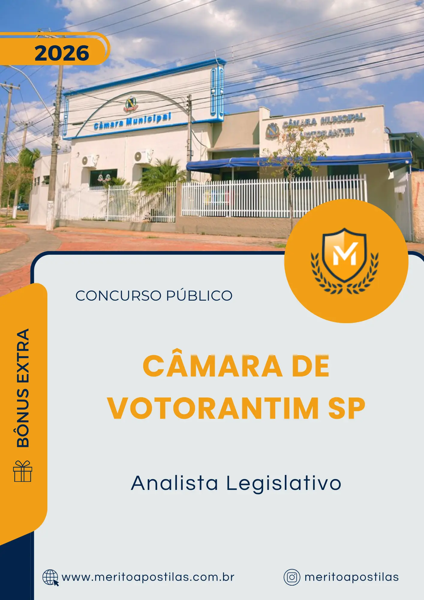 Apostila Analista Legislativo Câmara de Votorantim SP 2026