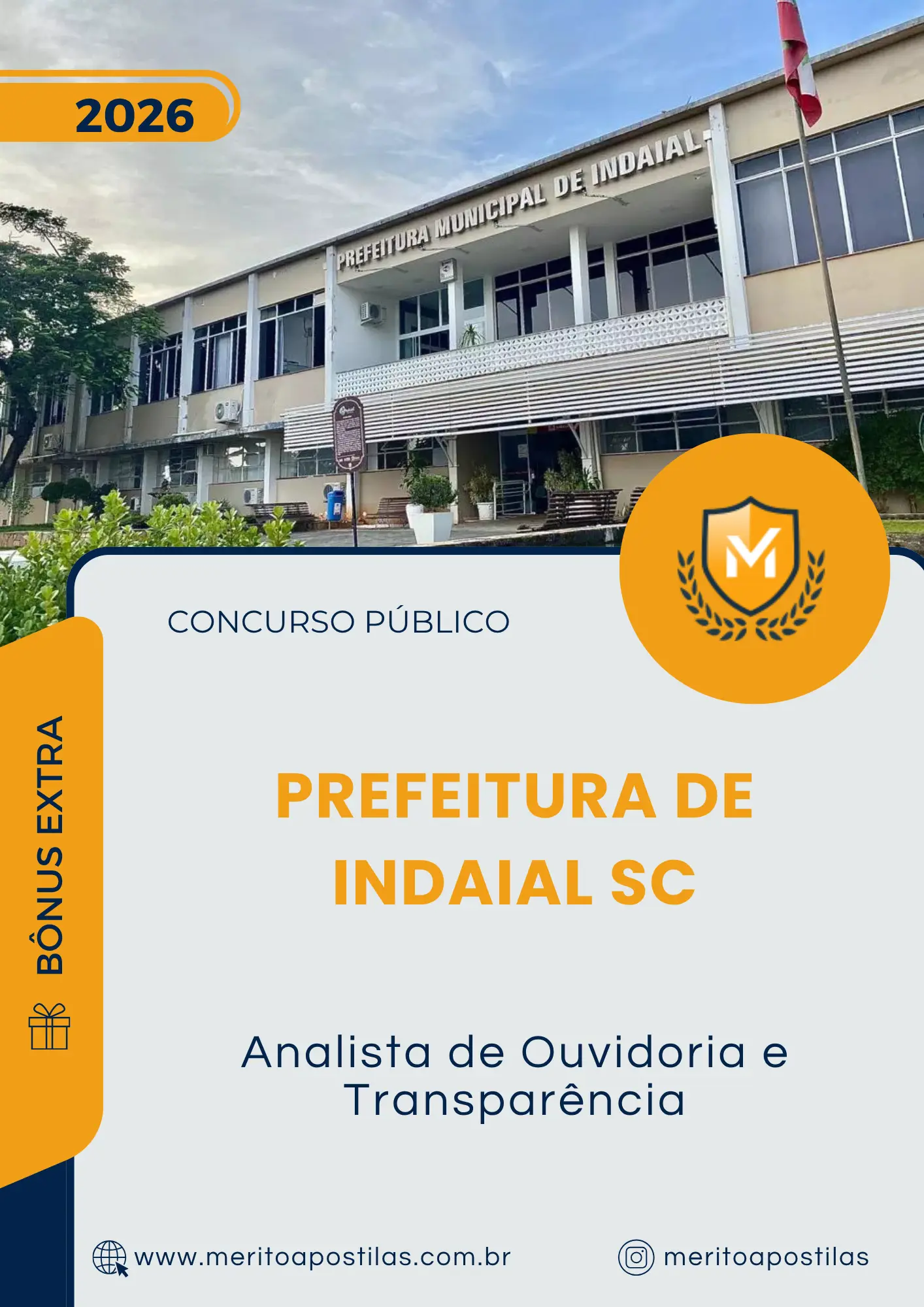 Apostila Analista de Ouvidoria e Transparência Prefeitura de Indaial SC 2026