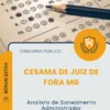Apostila Analista de Saneamento Administrador Concurso Público CESAMA de Juiz de Fora MG 2026