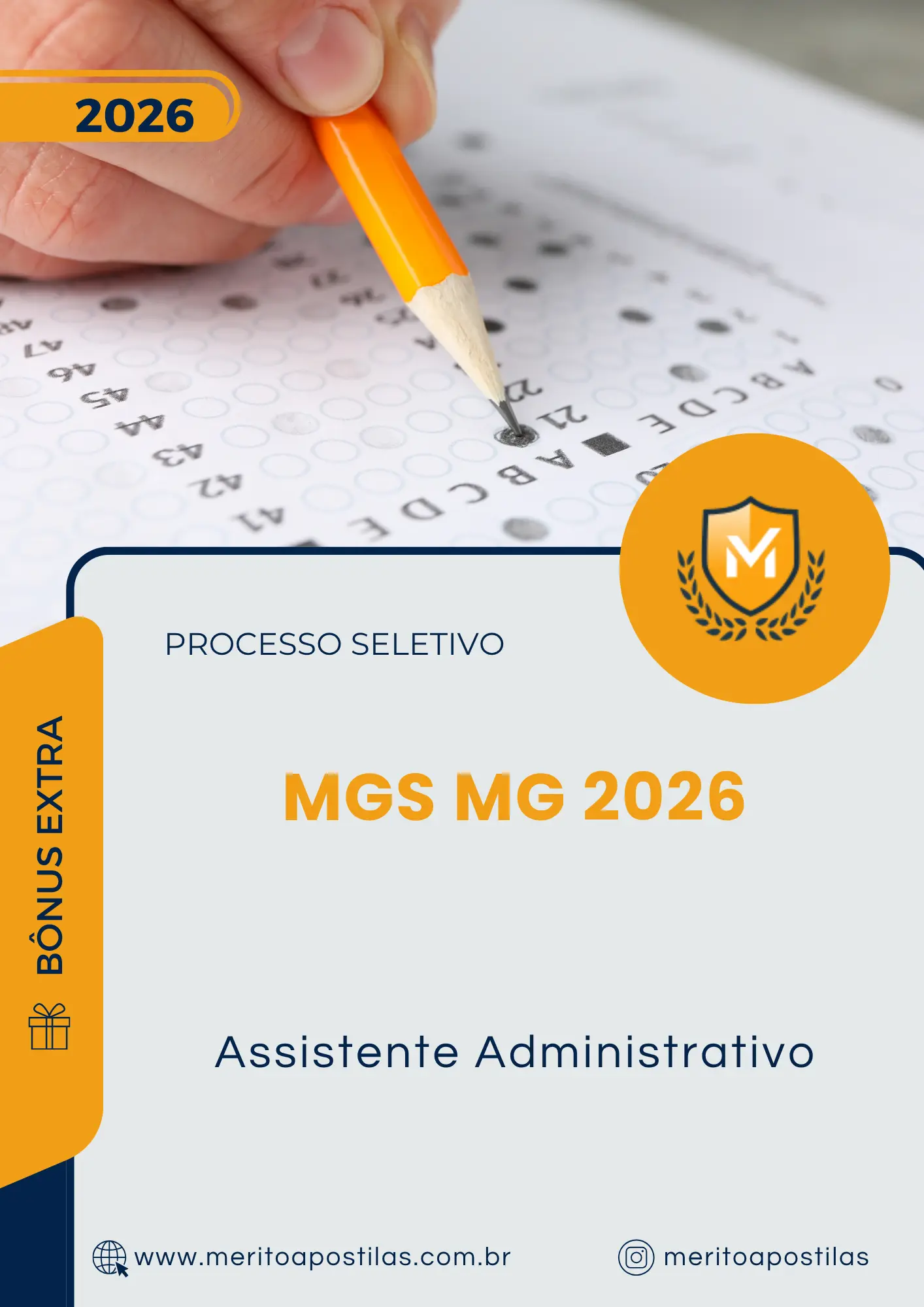 Apostila Assistente Administrativo Processo Seletivo MGS MG 2026