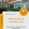 Apostila Assistente Administrativo Financeiro Prefeitura de Ipatinga MG 2026