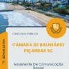 Apostila Assistente De Comunicação Social Câmara de Balneário Piçarras SC 2026