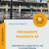 Apostila Assistente Legislativo de Contabilidade Câmara de Presidente Prudente SP 2026
