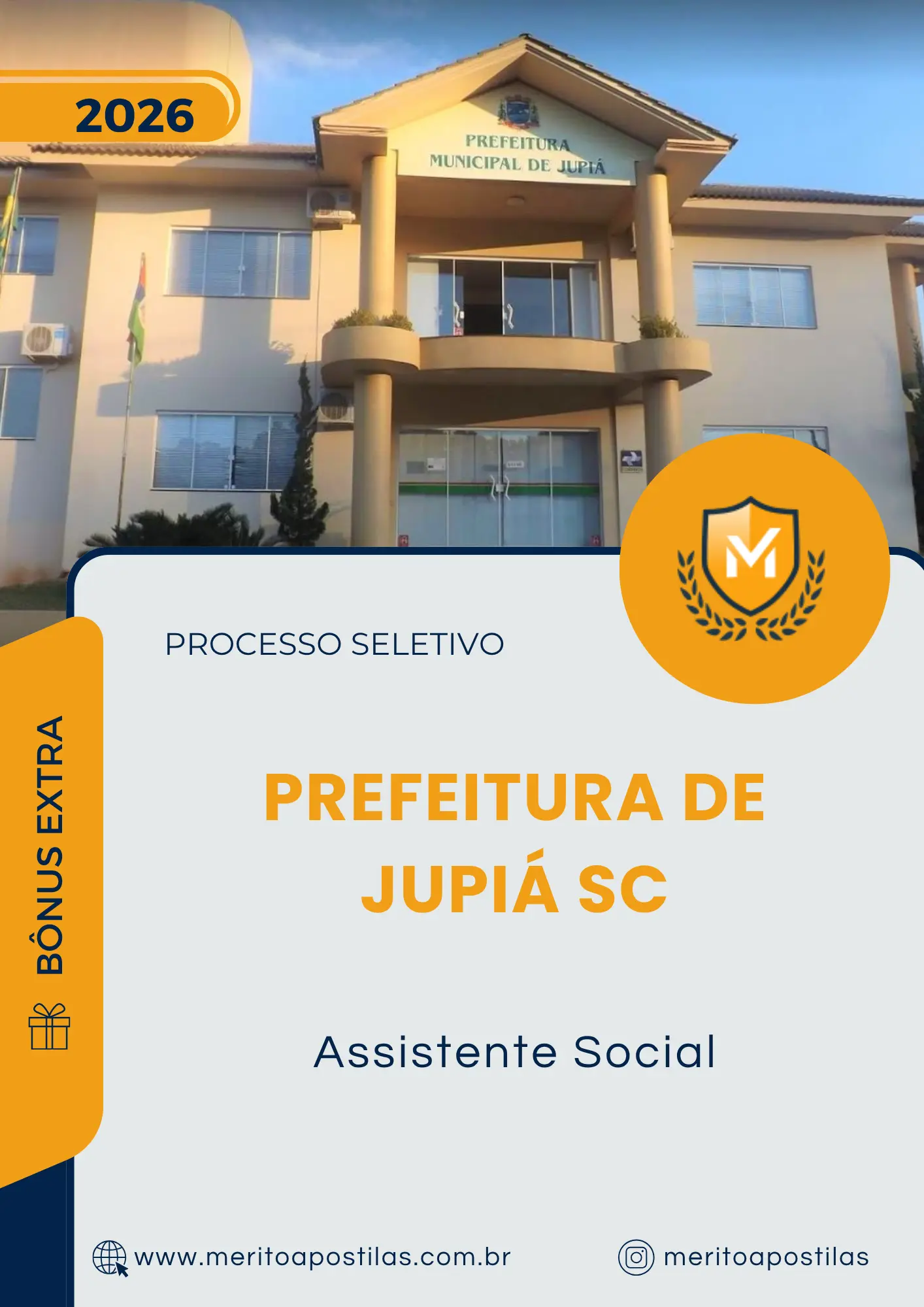 Apostila Assistente Social Prefeitura de Jupiá SC 2026