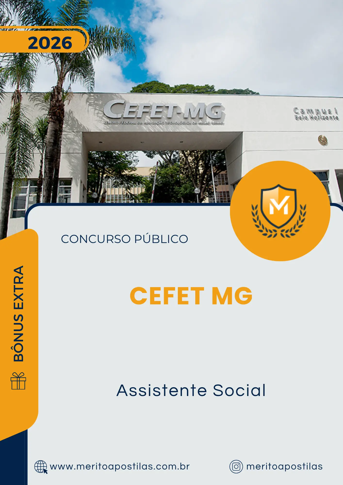 Apostila Assistente Social Concurso CEFET MG 2026