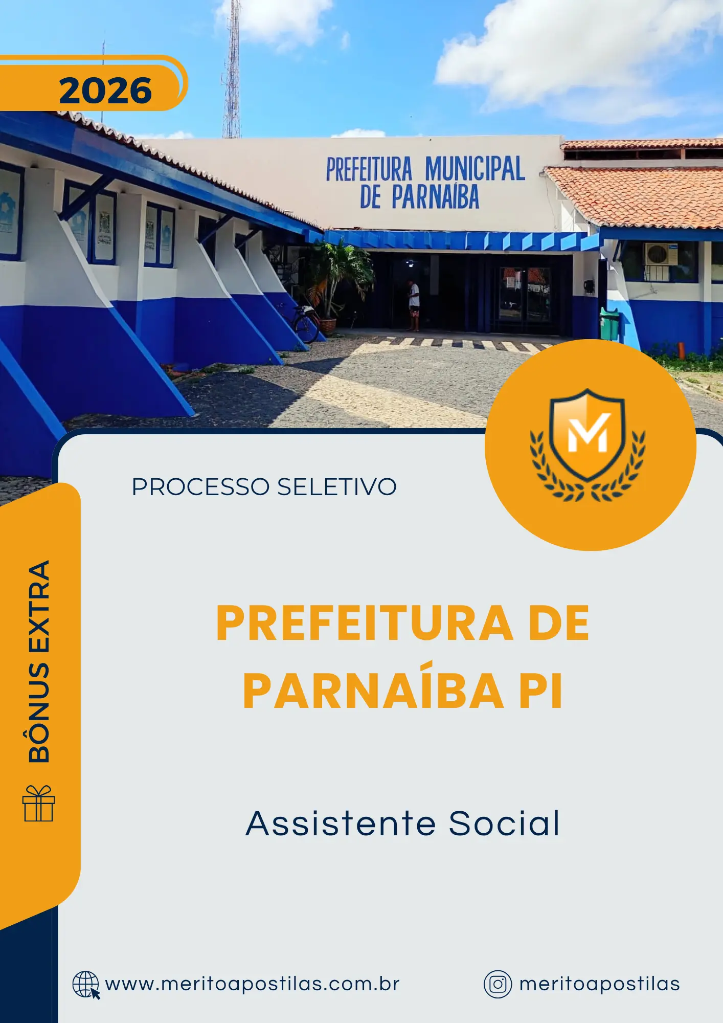 Apostila Assistente Social Prefeitura de Parnaíba PI 2026