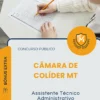 Apostila Assistente Técnico Administrativo Câmara de Colíder MT 2026